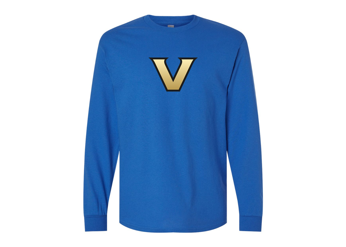 Men's Vanderbilt Commodores Gildan Heavy Cotton Long Sleeve T-Shirt
