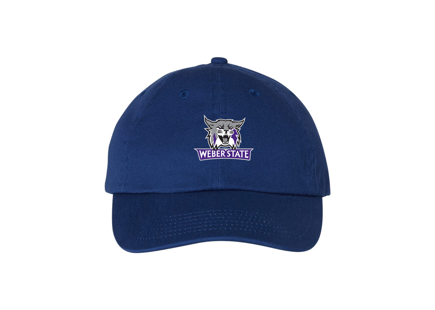 Weber State Wildcats Valucap Adult Bio-Washed Classic Dad Hat