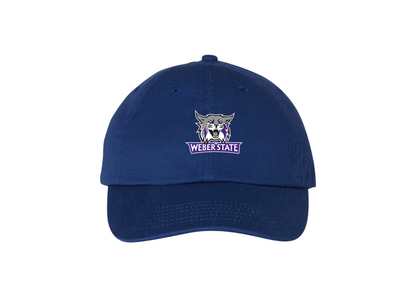 Weber State Wildcats Valucap Adult Bio-Washed Classic Dad Hat