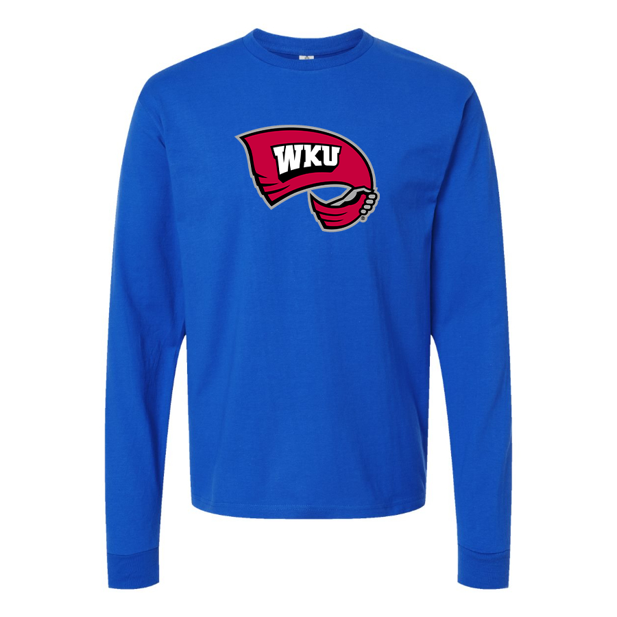 Youth Western Kentucky Hilltoppers Logo Cotton Long Sleeve T-Shirt