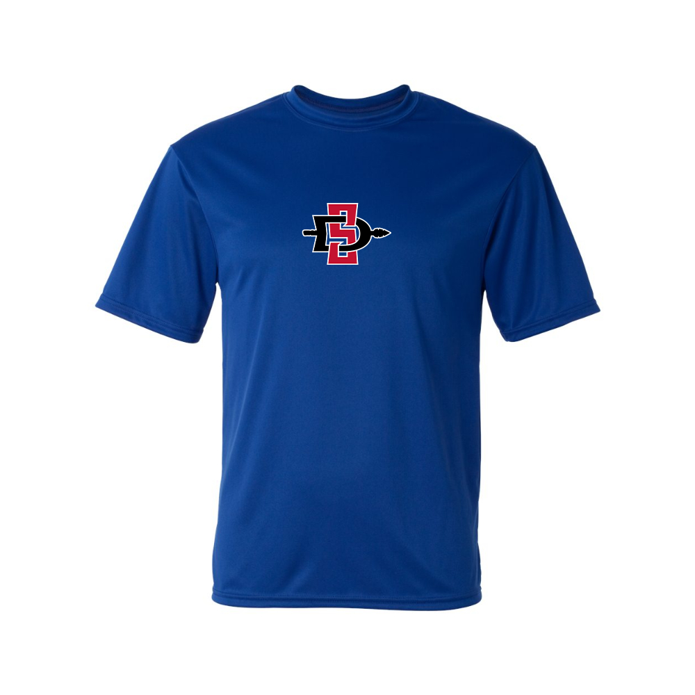 Men's  San Diego State Aztecs Logo Polyester T-Shirt