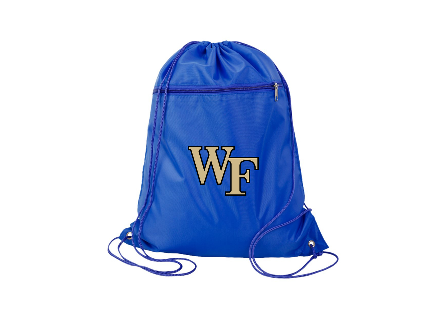 Wake Forest Demon Deacons Q-Tees - Polyester Cinchpack