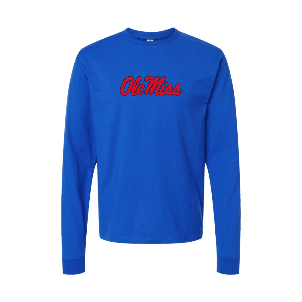 Men's Mississippi Rebels Logo Long Sleeve T-Shirt