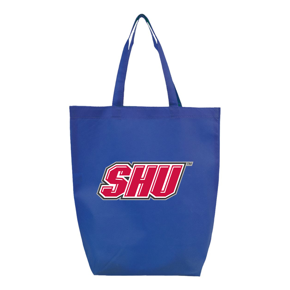 Sacred Heart Pioneers Logo Q-Tees Non-Woven Gusset Bottom Tote