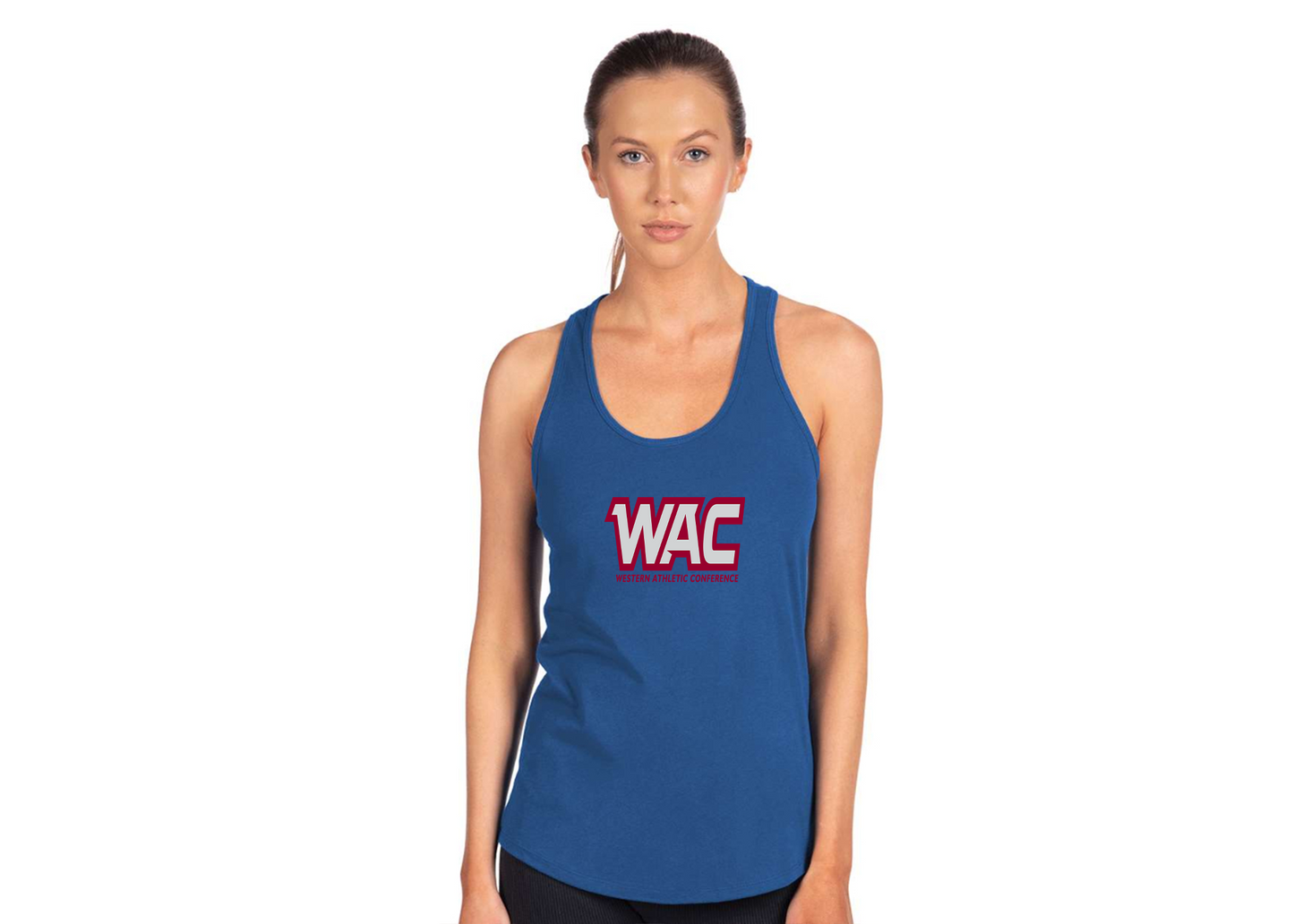 Women's Western Athletic Conference Next Level Ideal Racerback Tank