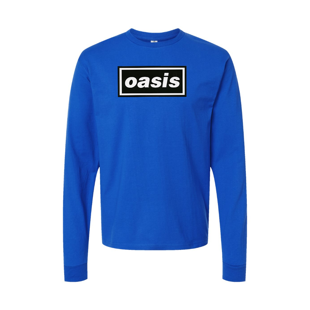 Youth Oasis Logo Cotton Long Sleeve T-Shirt
