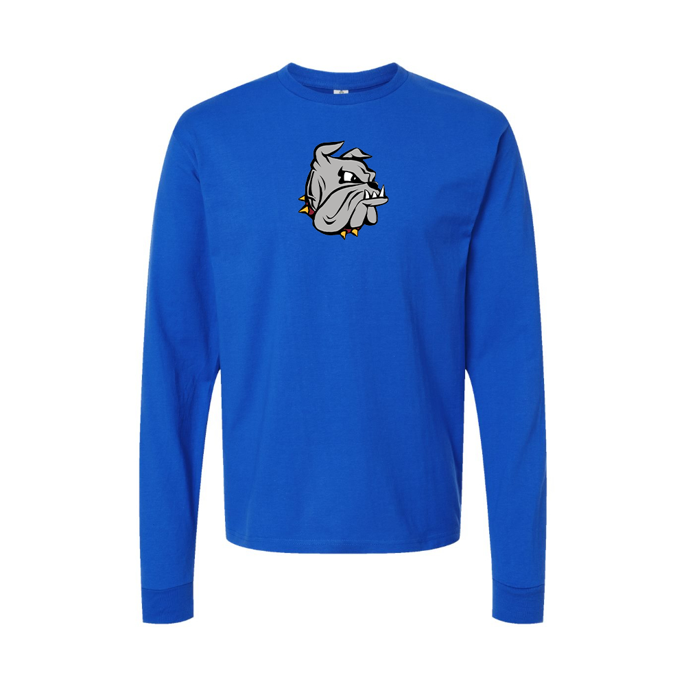 Youth Minnesota Duluth Bulldogs Logo Cotton Long Sleeve T-Shirt