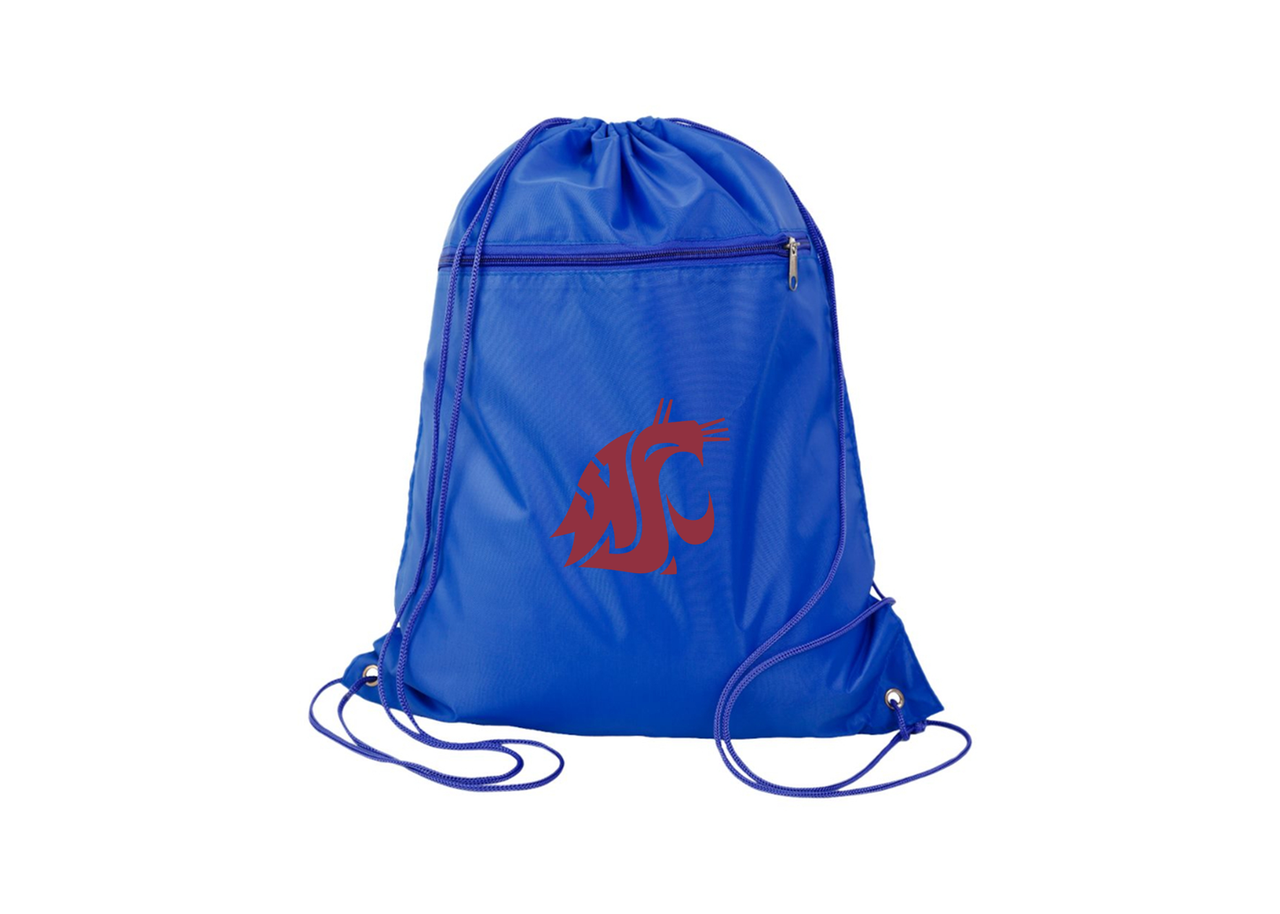 Washington State Cougars Q-Tees - Polyester Cinchpack