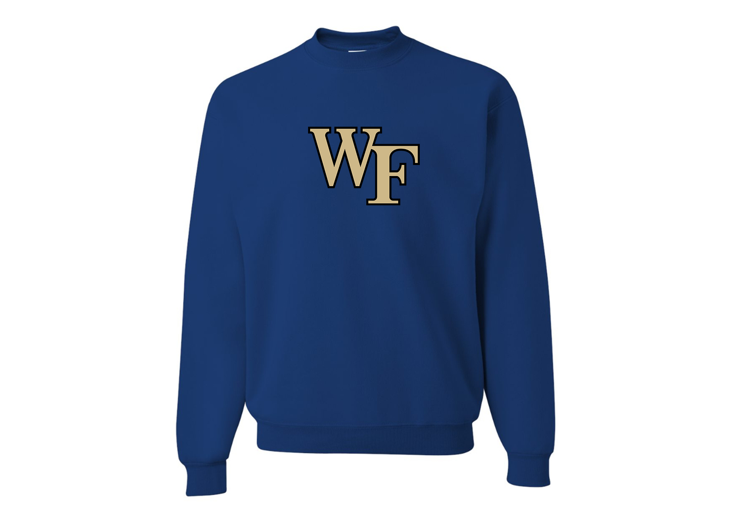 Men's Wake Forest Demon Deacons JERZEES NuBlend Crewneck Sweatshirt