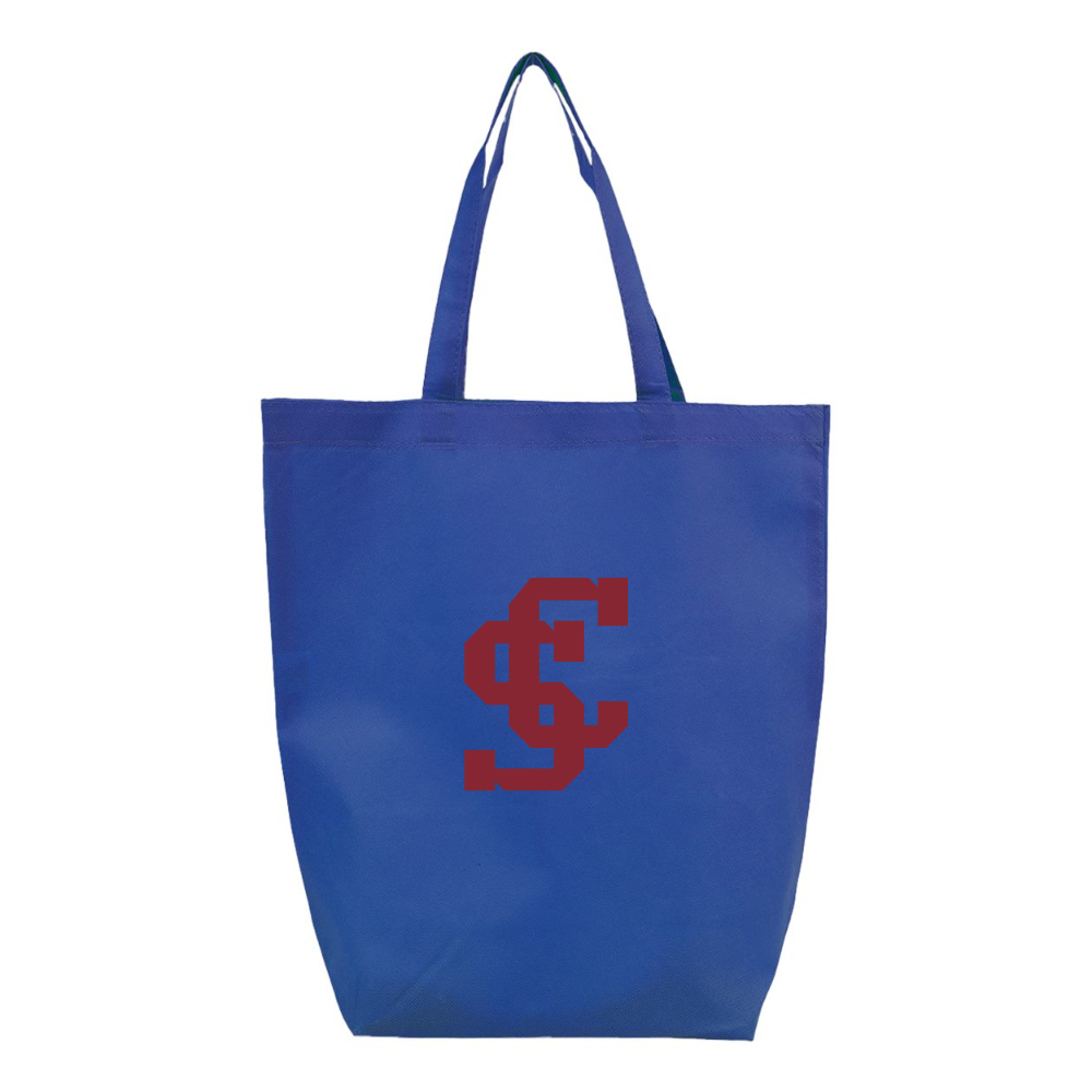 Santa Clara Broncos Logo Q-Tees Non-Woven Gusset Bottom Tote