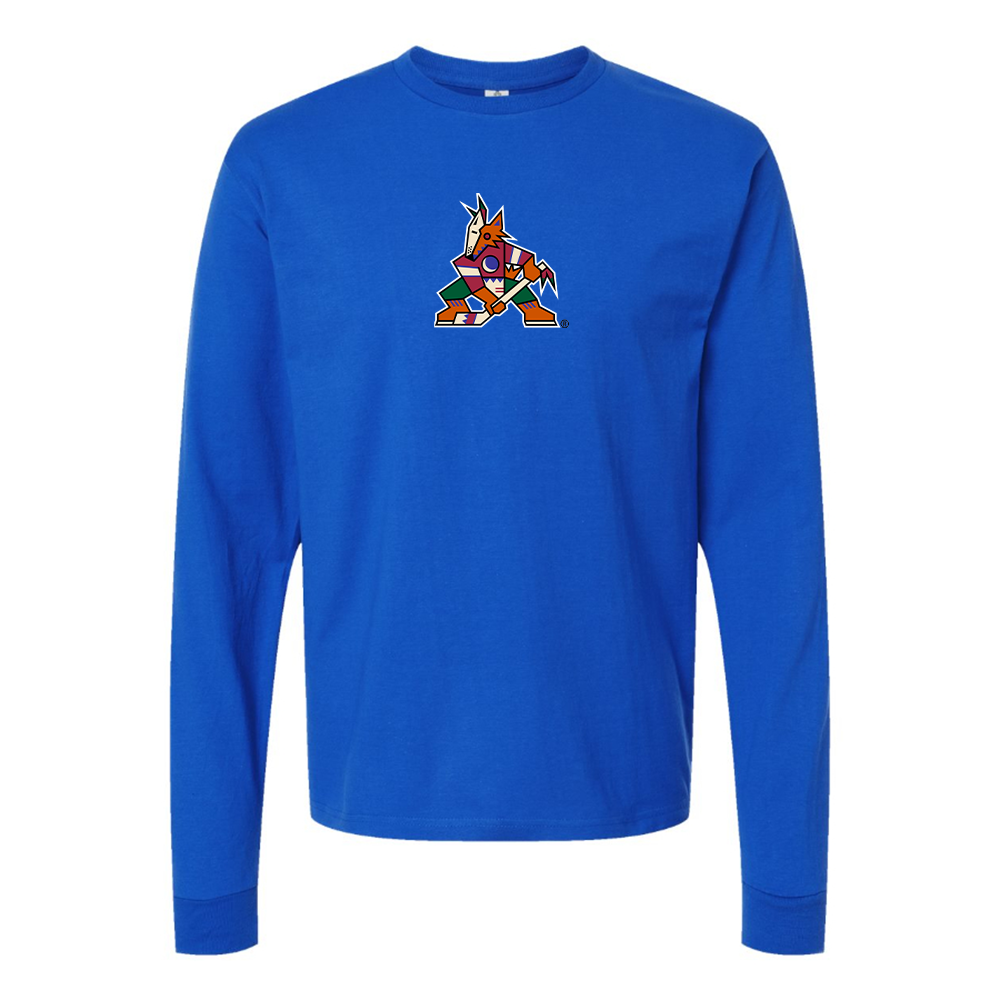 Men's Arizona Coyotes Logo Long Sleeve T-Shirt