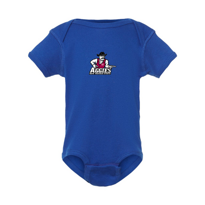Aggies New Mexico State Logo  Rabbit Skins Infant Baby Rib Bodysuit