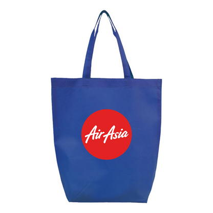 Air Asia Logo Q-Tees Non-Woven Gusset Bottom Tote