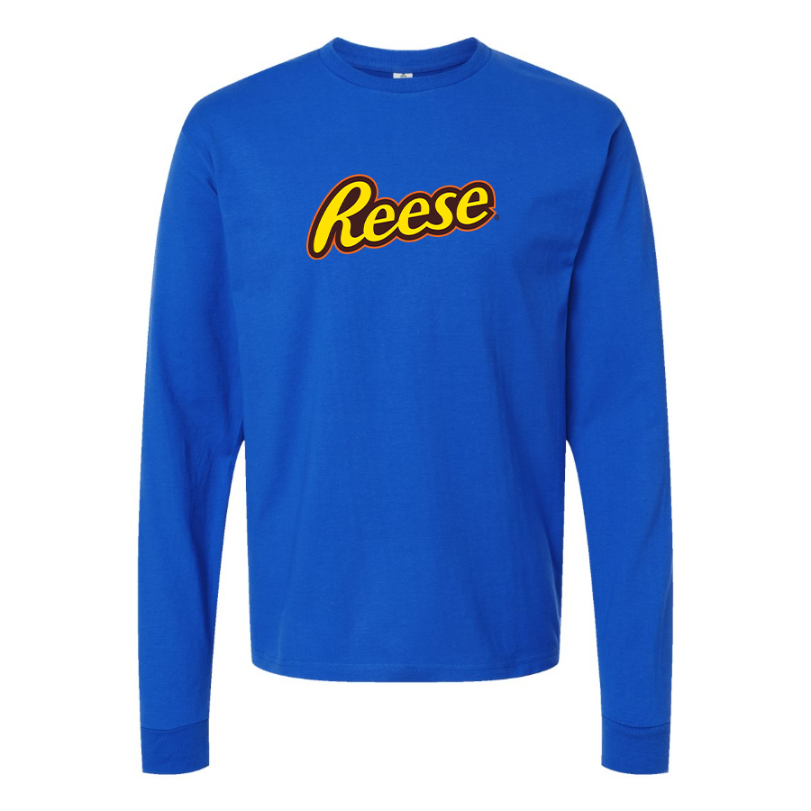 Youth Reese Peanut Butter Logo Cotton Long Sleeve T-Shirt
