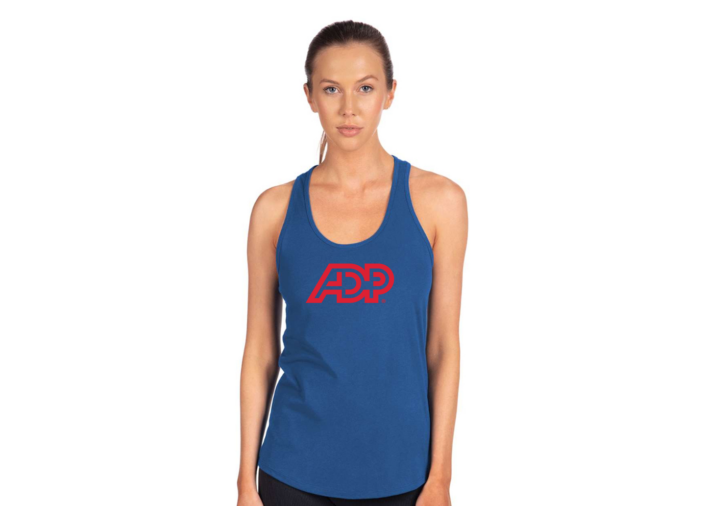 Women's ADP Logo Next Level Ideal Racerback Tank