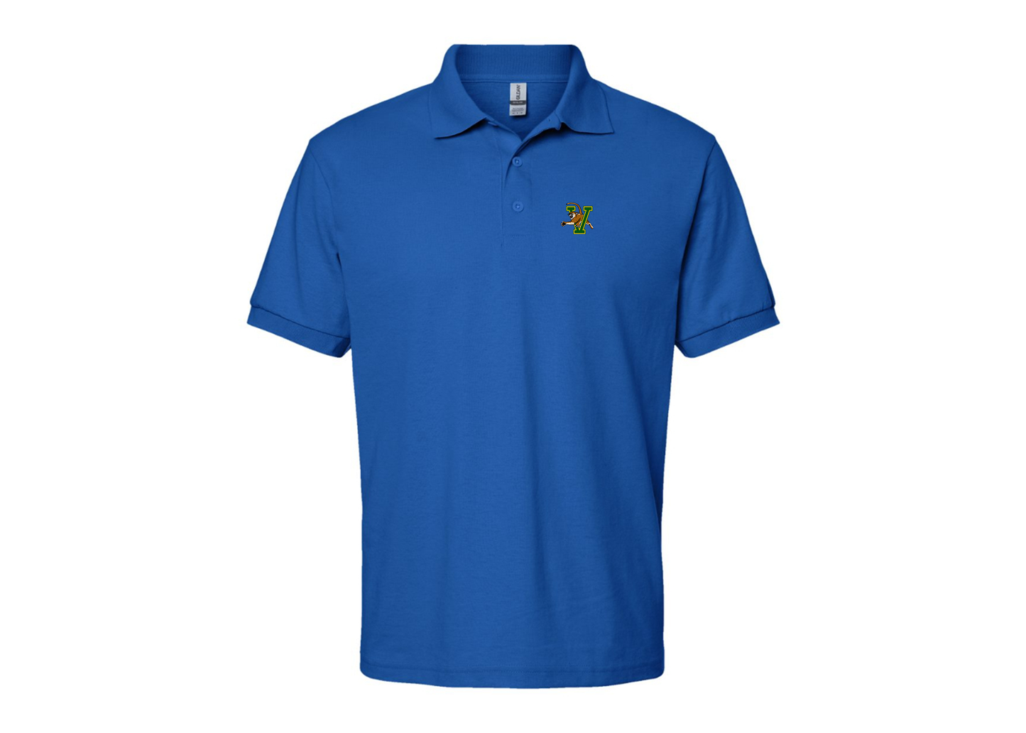 Men's Vermont Catamounts Gildan Dry Blend Jersey Polo