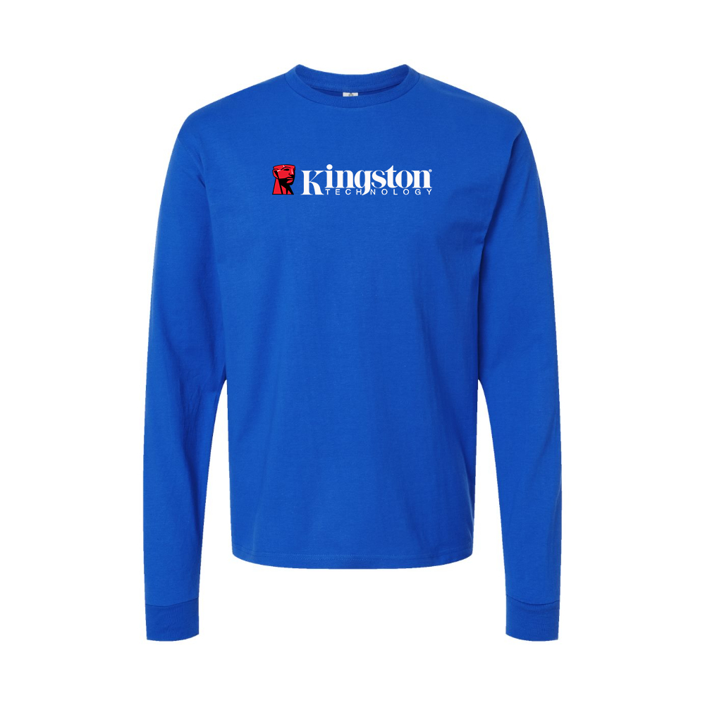 Men's Kingston Logo Long Sleeve T-Shirt