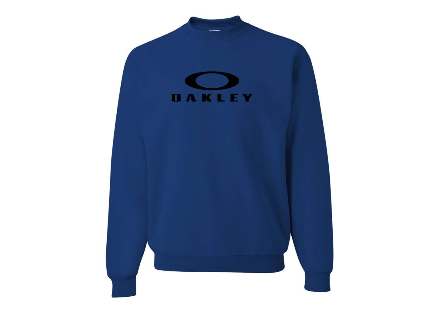 Men's Oakley Logo JERZEES NuBlend Crewneck Sweatshirt