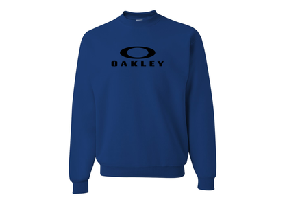 Men's Oakley Logo JERZEES NuBlend Crewneck Sweatshirt