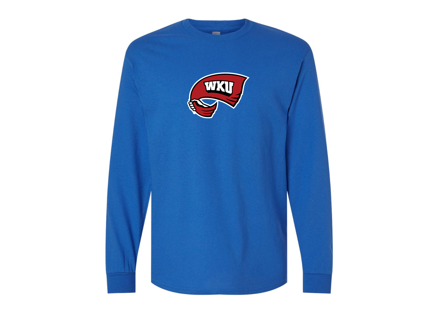 Men's Western Kentucky Hilltoppers Gildan Heavy Cotton Long Sleeve T-Shirt
