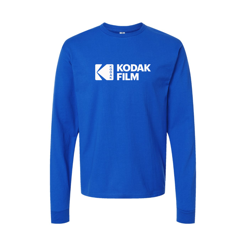 Men's Kodak Motion Picture Film Logo Long Sleeve T-Shirt