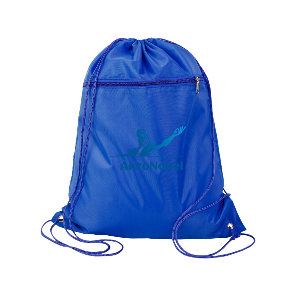 AkzoNobel Logo Q-Tees - Polyester Cinchpack