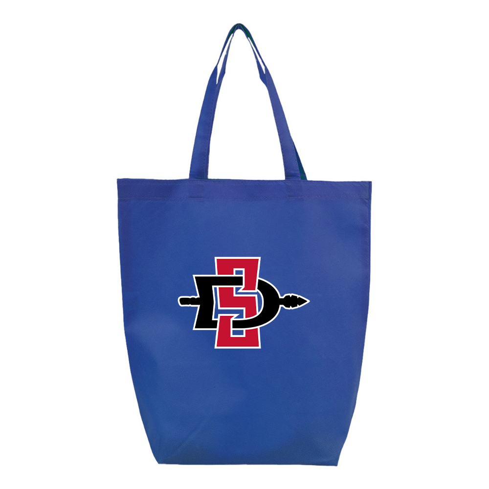 San Diego State Aztecs Logo Q-Tees Non-Woven Gusset Bottom Tote