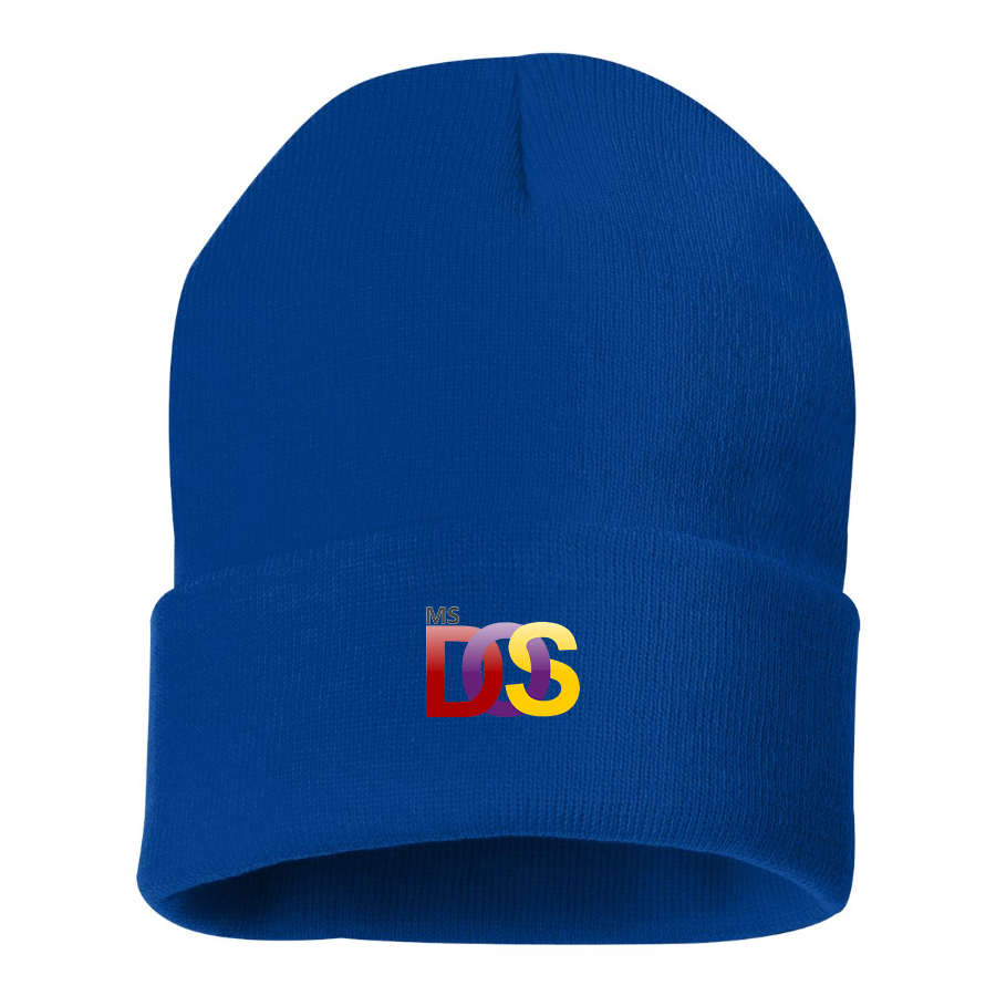 MS DOS Logo Beanie Hat