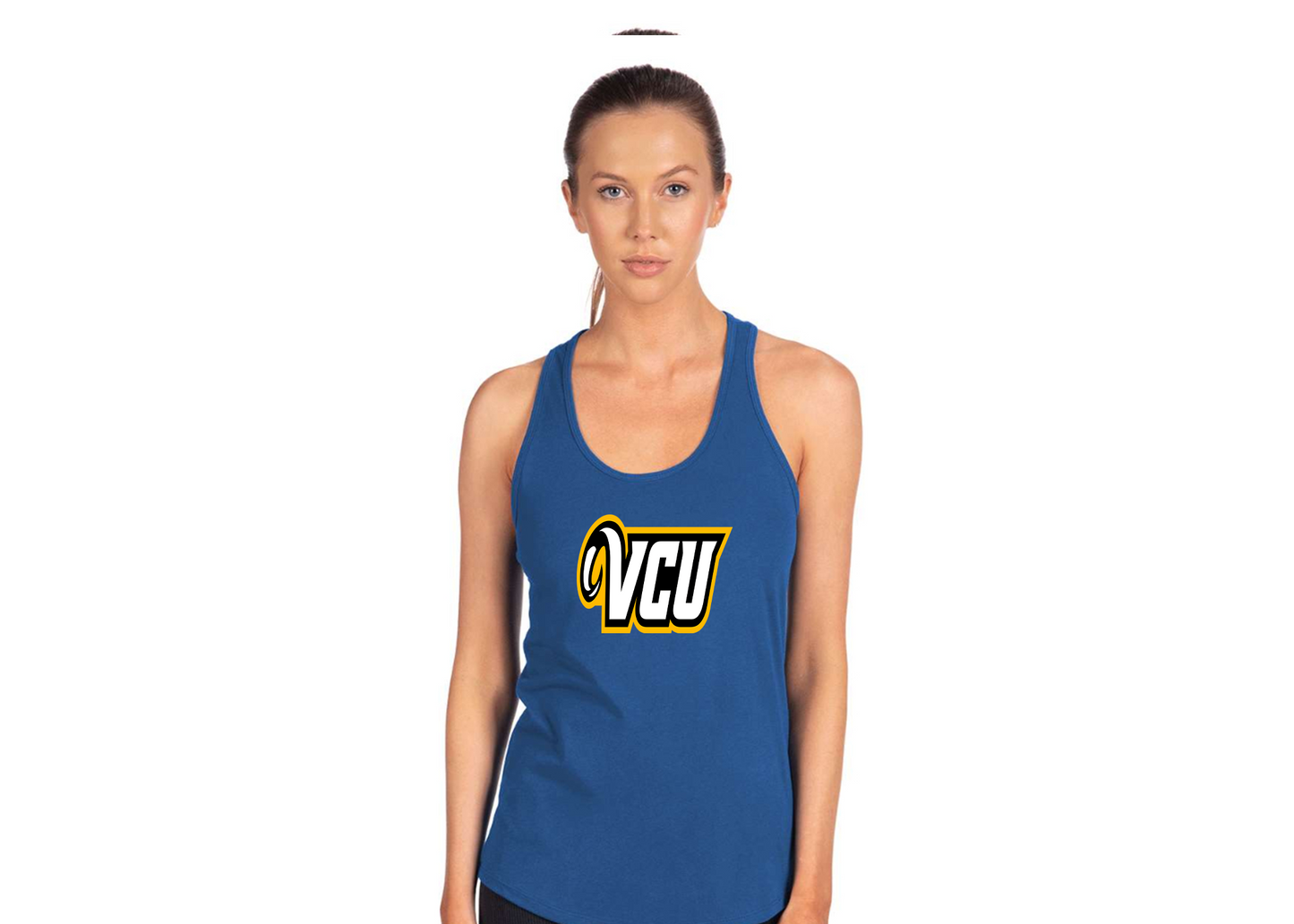 Women's Virginia Commonwealth Rams Next Level Ideal Racerback Tank