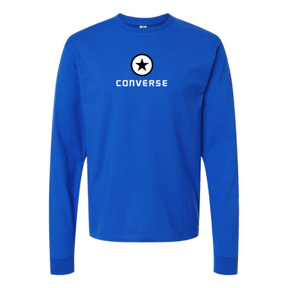 Men's Converse Logo Long Sleeve T-Shirt