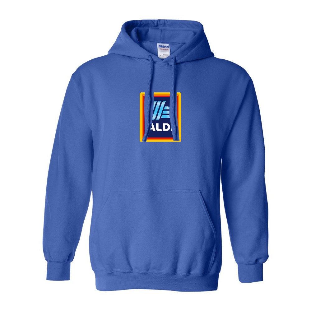 Men's Aldi Logo Gildan  Heavy Blend Hooded Sweatshirt
