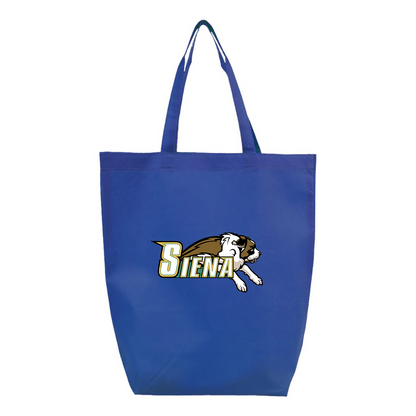 Siena Saints Logo Q-Tees Non-Woven Gusset Bottom Tote
