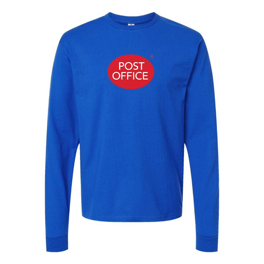 Men's Post Office Logo Long Sleeve T-Shirt