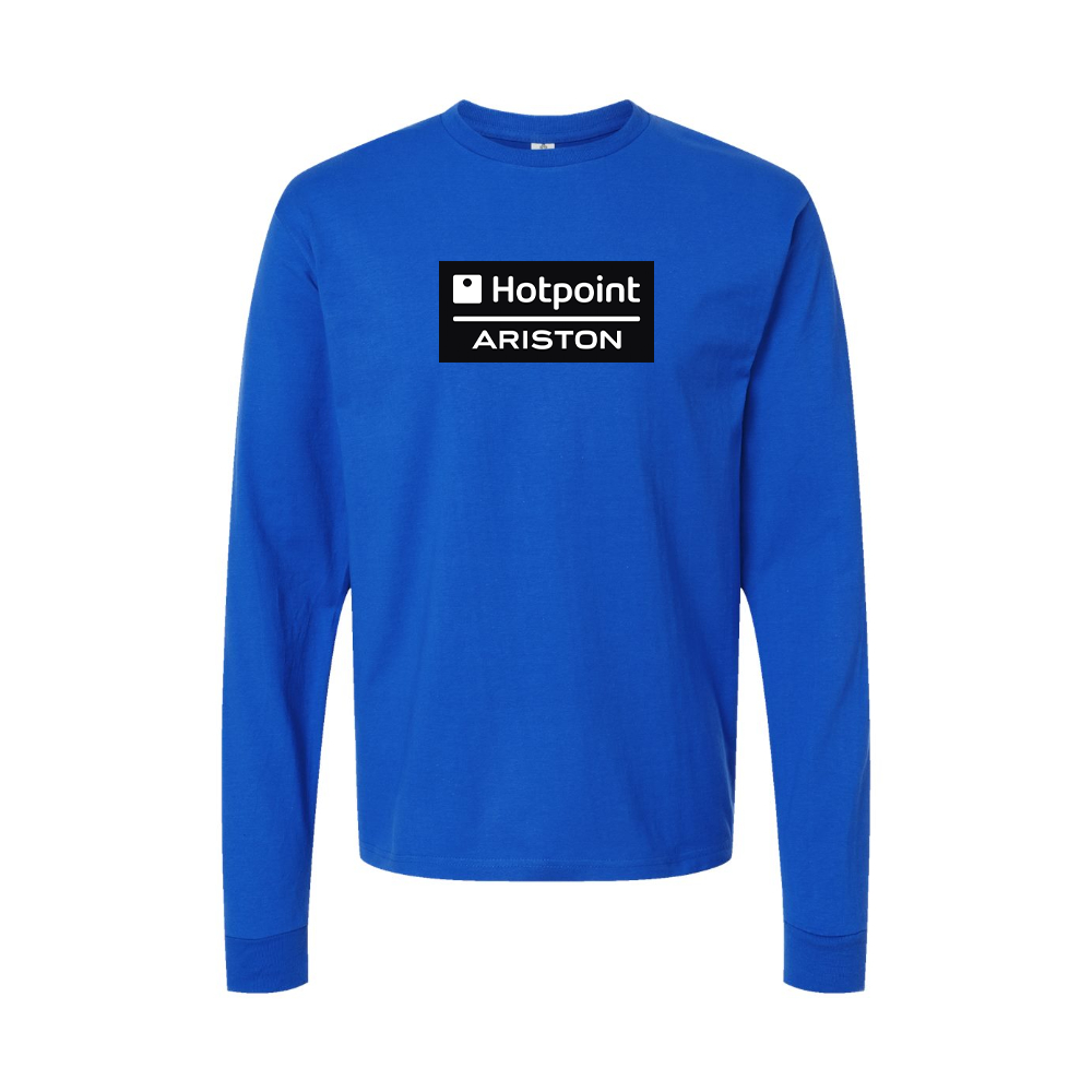 Men's Hotpoint-Ariston Logo Long Sleeve T-Shirt