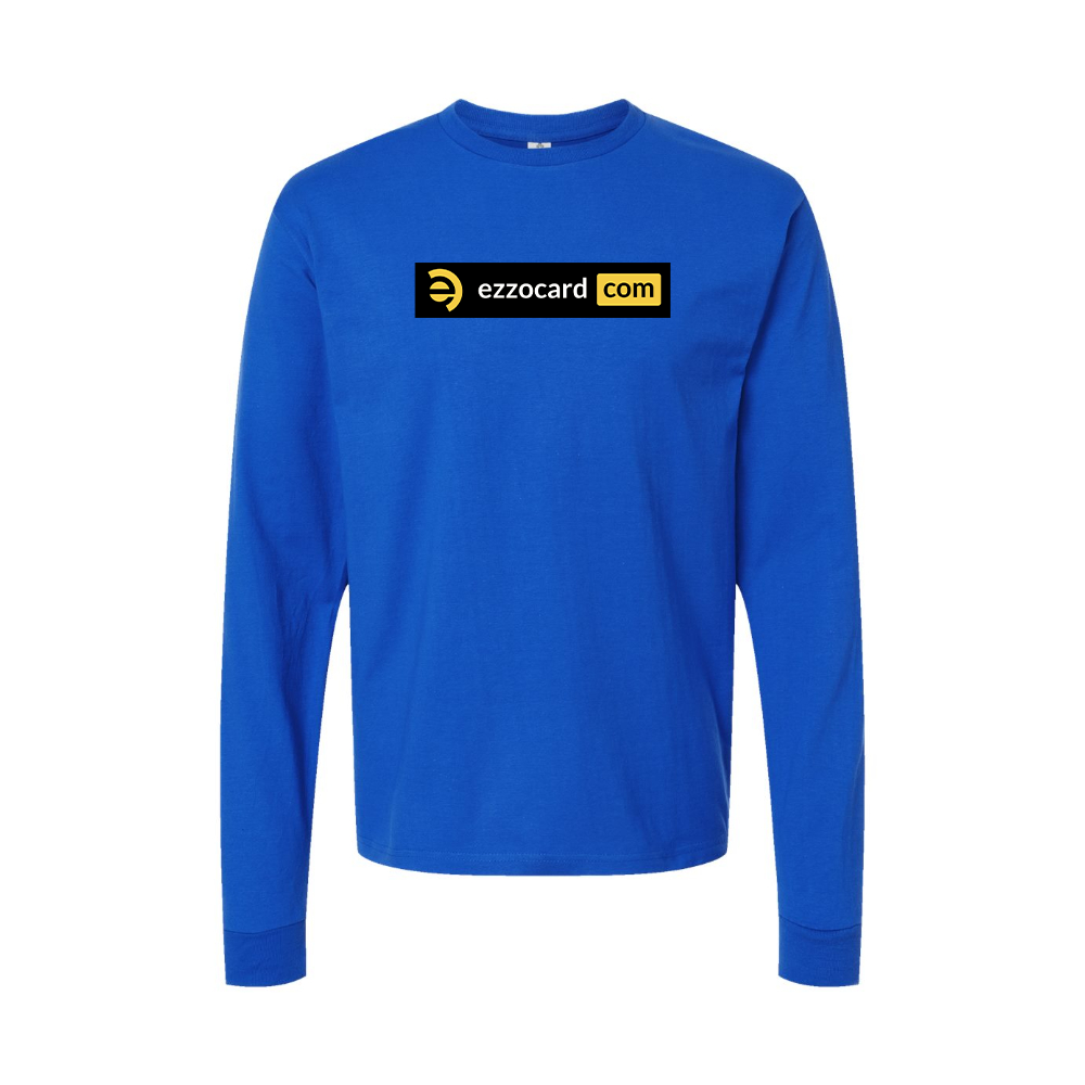 Men's Ezzocard Logo Long Sleeve T-Shirt
