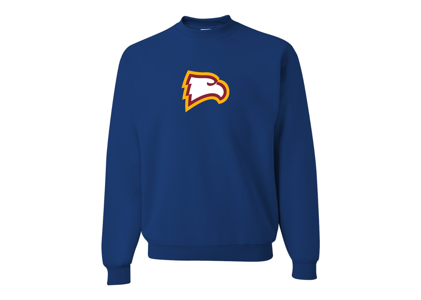 Men's Winthrop Eagles JERZEES NuBlend Crewneck Sweatshirt