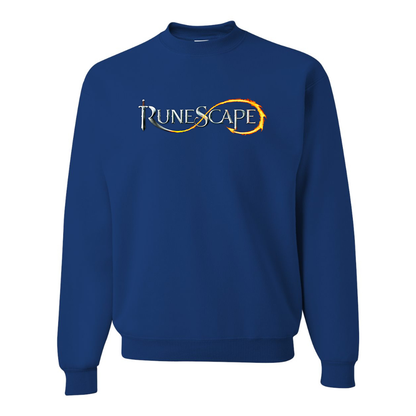 Men's Runescape Logo  JERZEES NuBlend Crewneck Sweatshirt