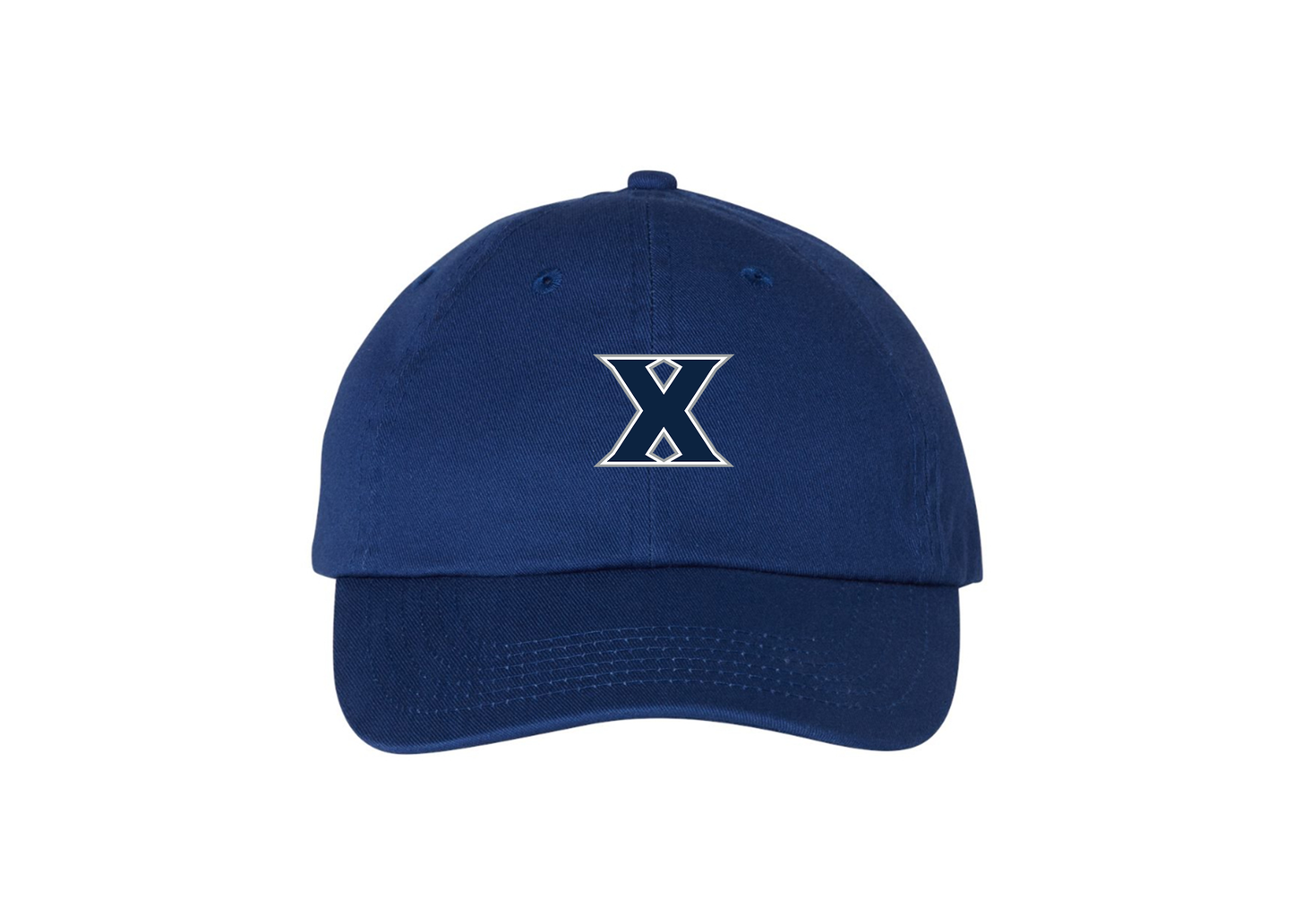 Xavier Musketeers Valucap Adult Bio-Washed Classic Dad Hat