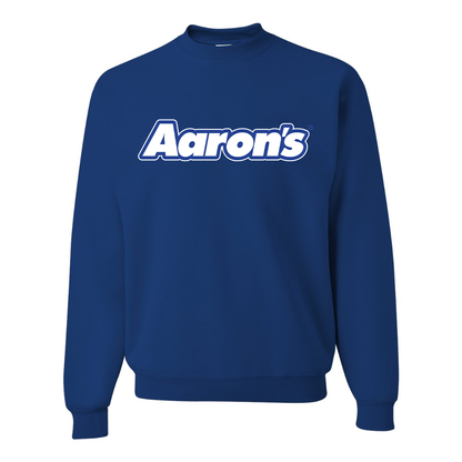 Men's Aaron_s Logo  JERZEES NuBlend Crewneck Sweatshirt