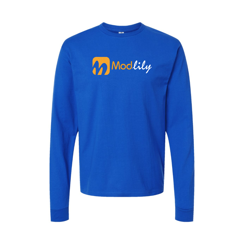 Men's Modlily Logo Long Sleeve T-Shirt