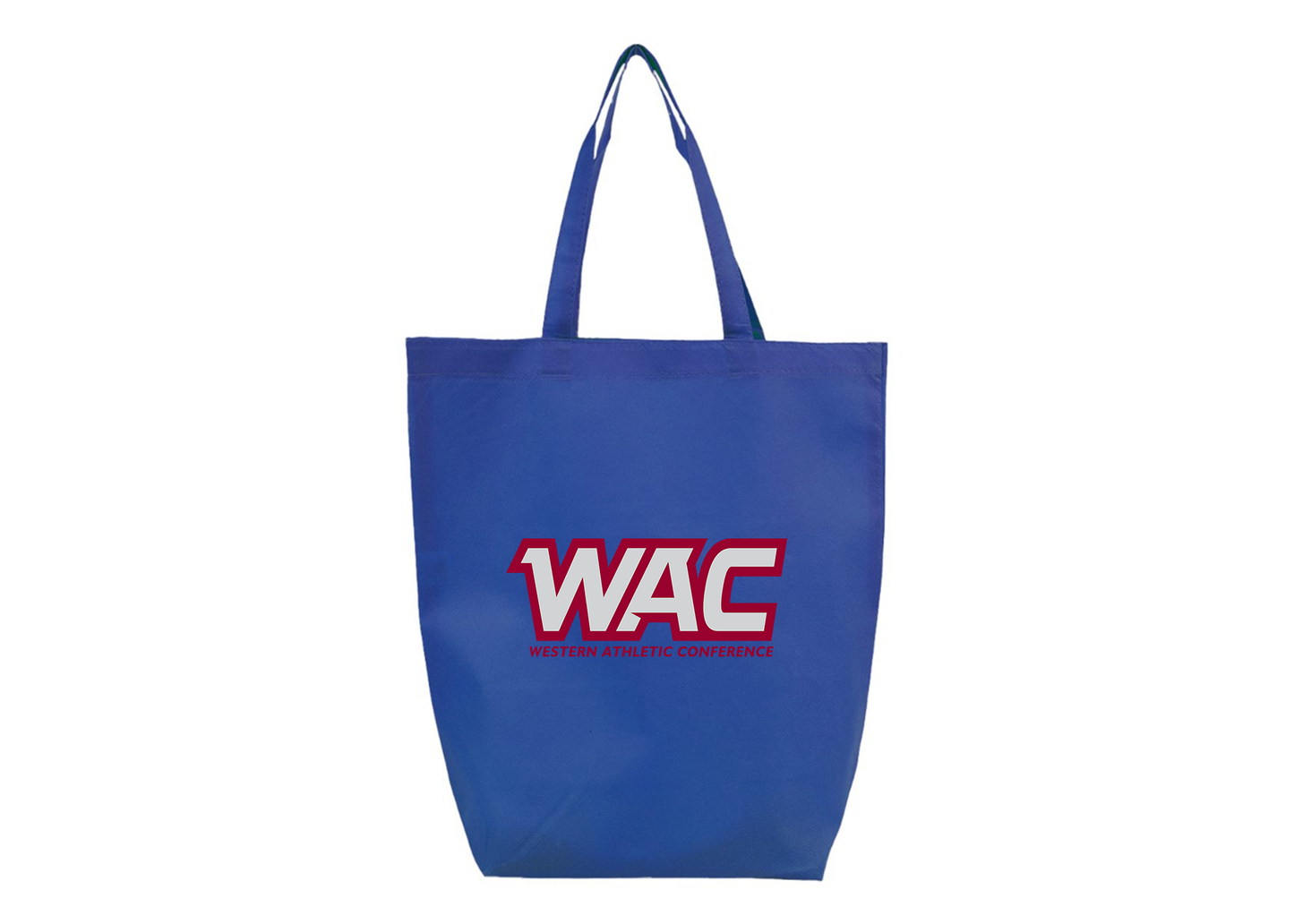 Western Athletic Conference Q-Tees Non-Woven Gusset Bottom Tote