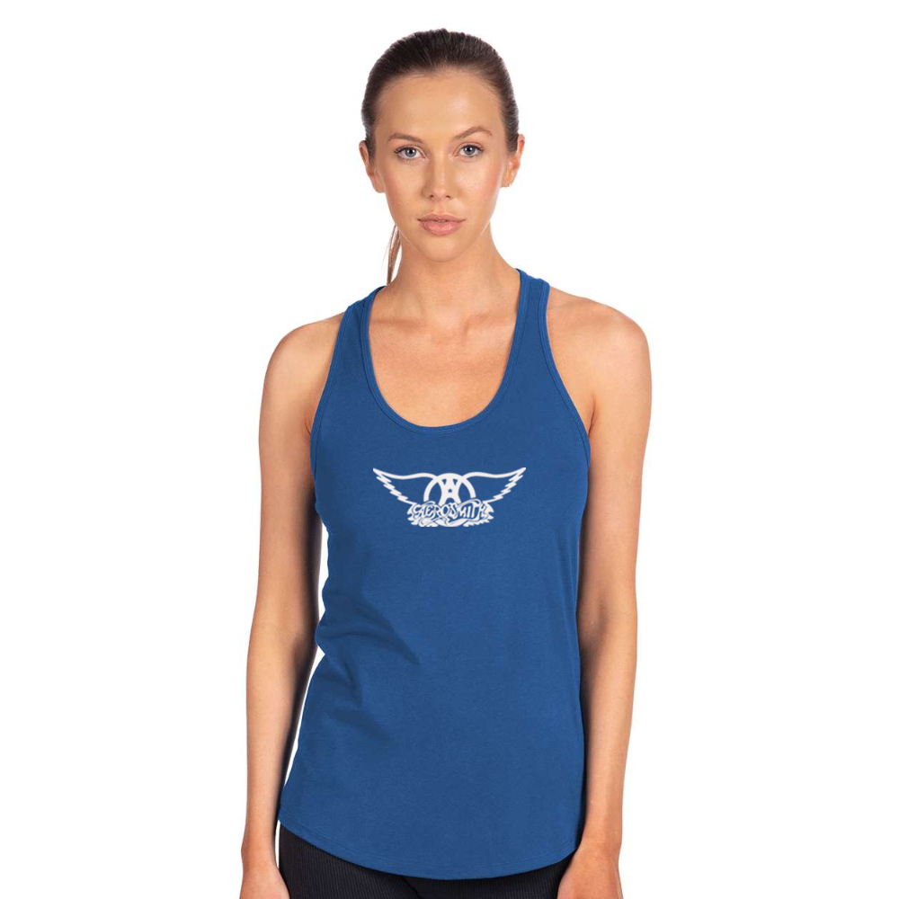 Women's Aerosmith Logo Next Level Ideal Racerback Tank