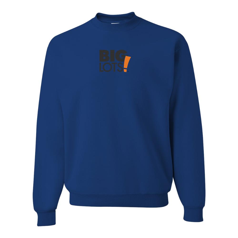 Men's Big Lots Logo  JERZEES NuBlend Crewneck Sweatshirt