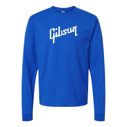 Men's Gibson Logo Long Sleeve T-Shirt