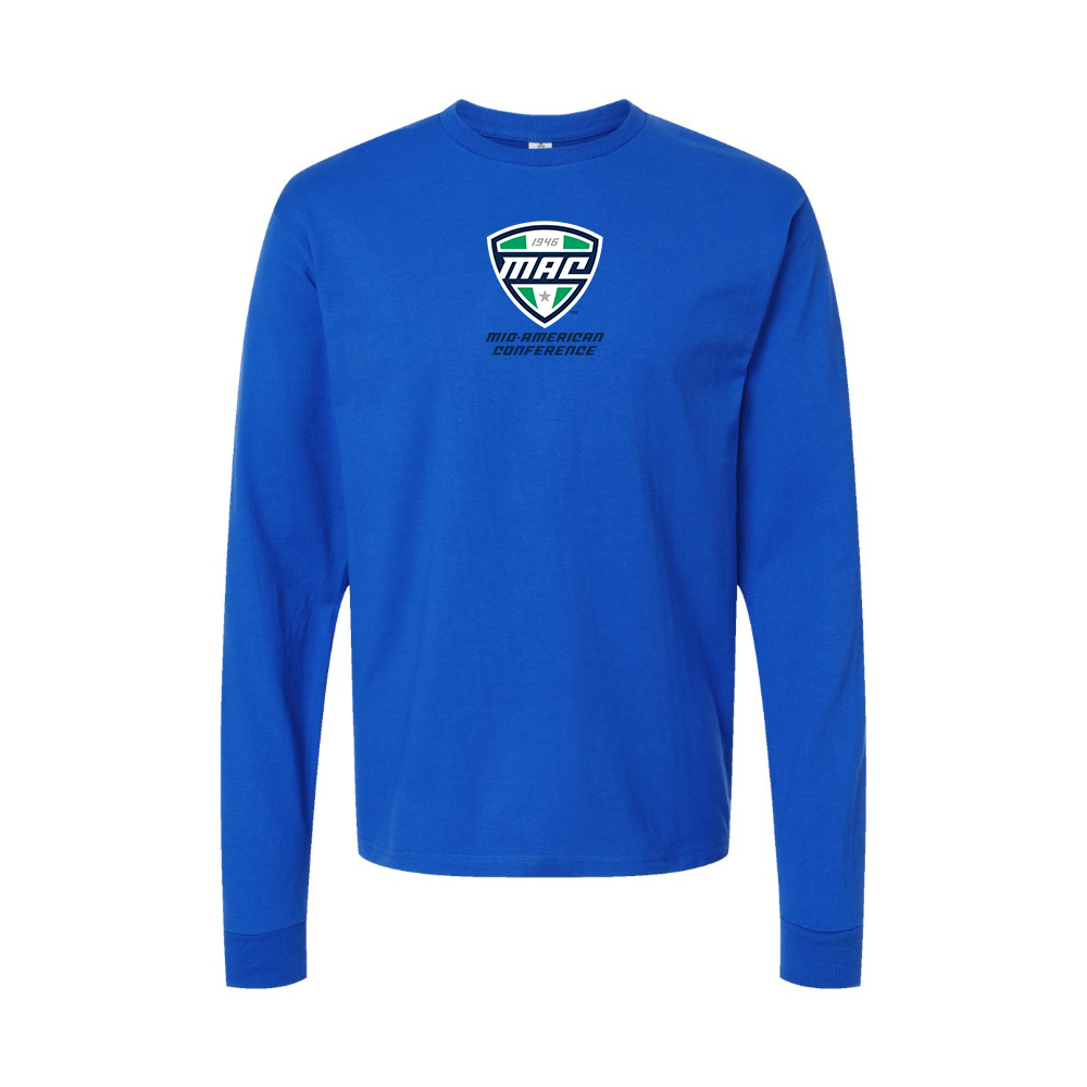 Youth Mid American Conference Logo Cotton Long Sleeve T-Shirt