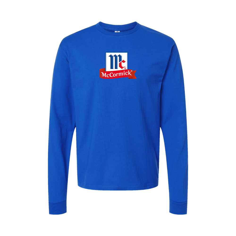 Youth McCormick Logo Cotton Long Sleeve T-Shirt