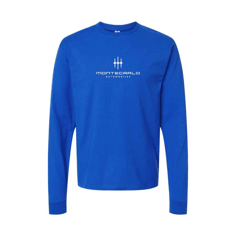 Men's Monte Carlo Automobiles Logo Long Sleeve T-Shirt
