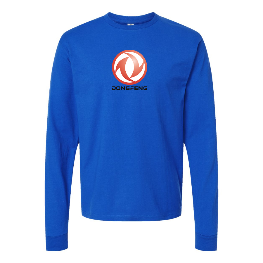 Youth Dongfeng Logo Cotton Long Sleeve T-Shirt )