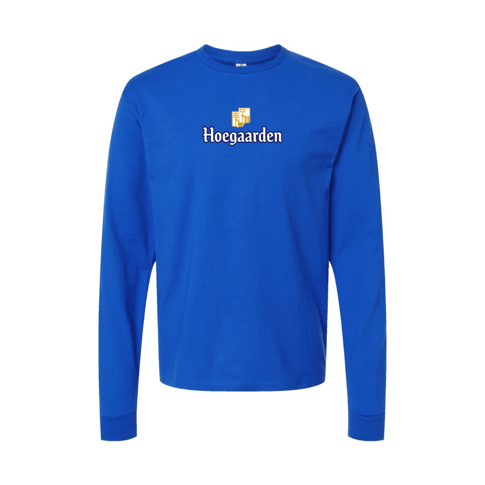 Youth Hoegaarden Logo Cotton Long Sleeve T-Shirt
