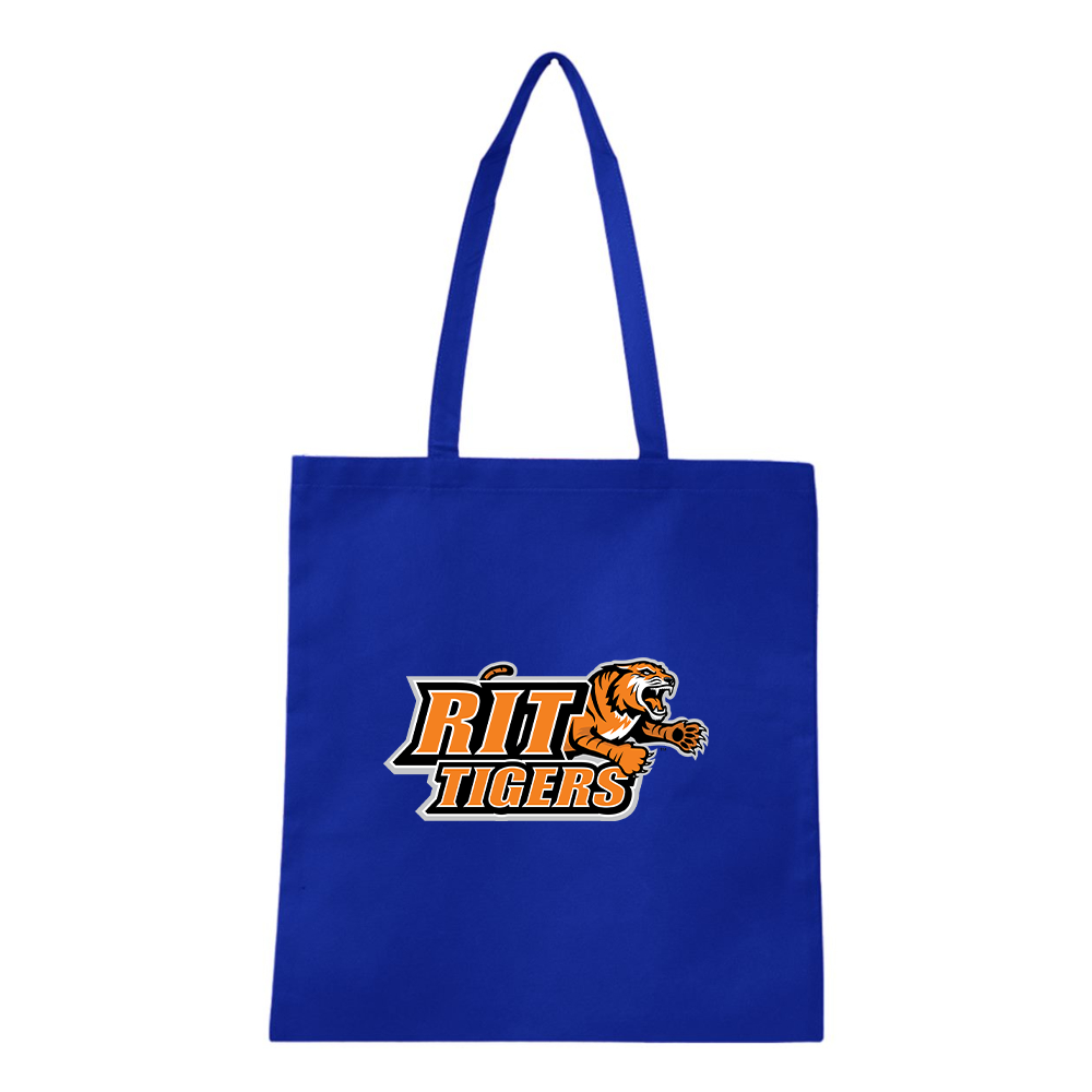 RIT Tigers Logo Q-Tees Non-Woven  Tote